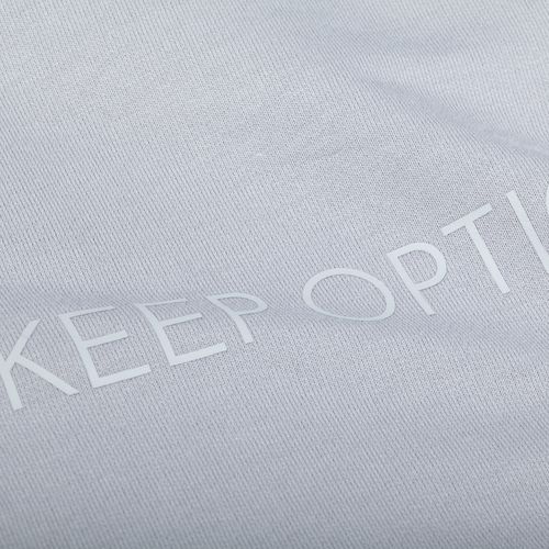 Футболка оверсайз с двойным рукавом Kosmos, светло-серая