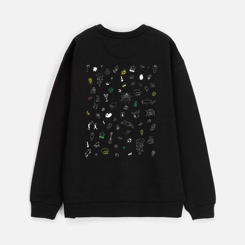 Свитшот унисекс Columbia, черный