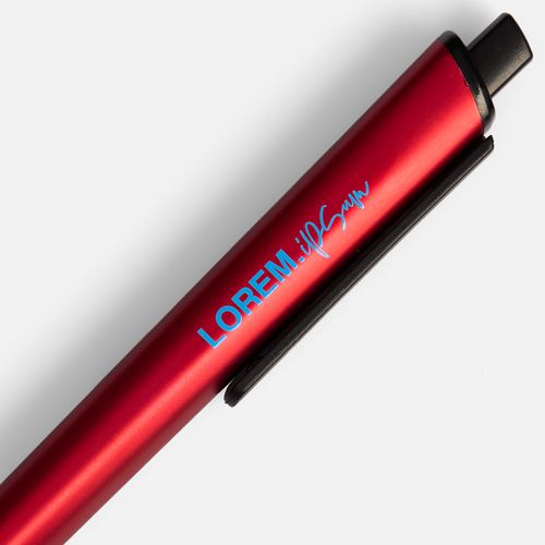 Ручка шариковая Informa, металлик, красная