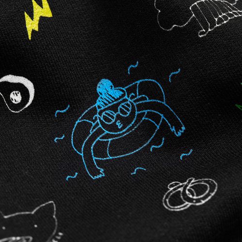 Свитшот унисекс Columbia, черный