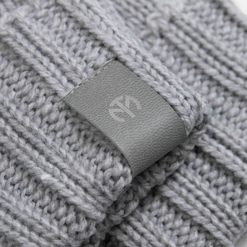 Варежки Nordkyn, светло-серый меланж