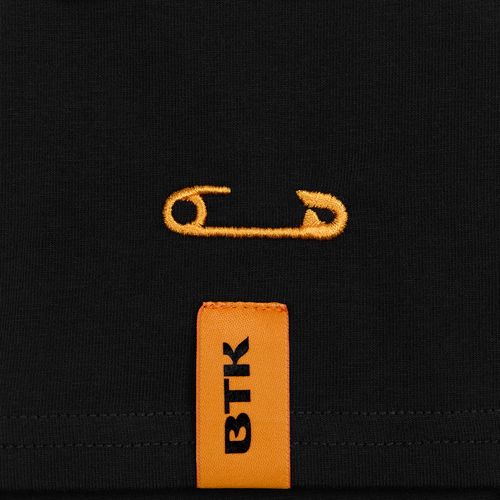 Футболка детская оверсайз Teezer, черная