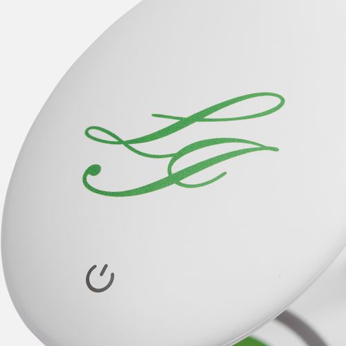 Настольная лампа с беспроводной зарядкой Modicum, белая