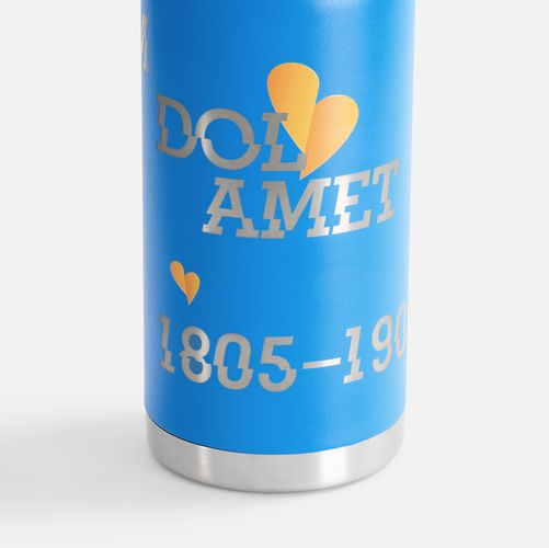 Термобутылка Fujisan XL, синяя