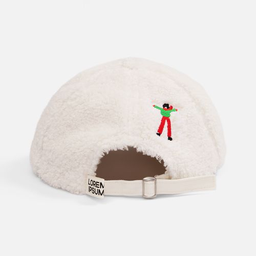 Бейсболка Oblako, утепленная, серая