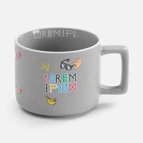 Чашка Fusion, ver.2, серая