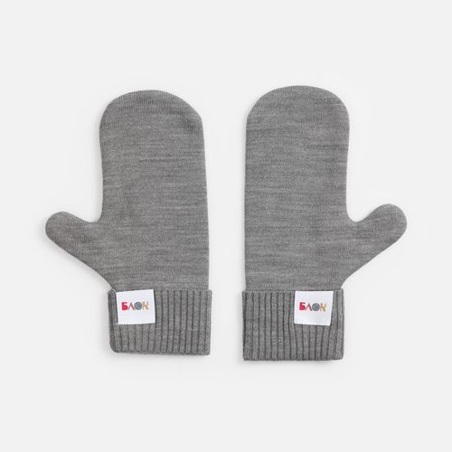 Варежки Yong, серые