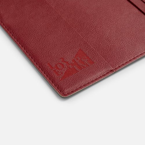 Обложка для паспорта Petrus, красная