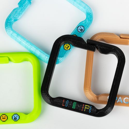 Брелок Impreso, 3D-печать на заказ, квадрат