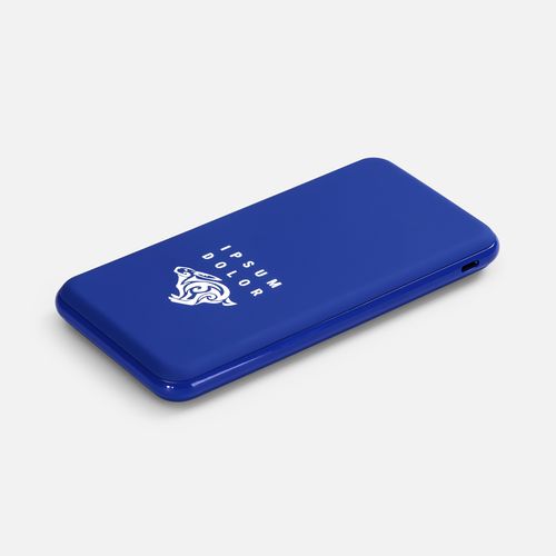 Аккумулятор Uniscend Starry с подсветкой, 5000 мАч, синий