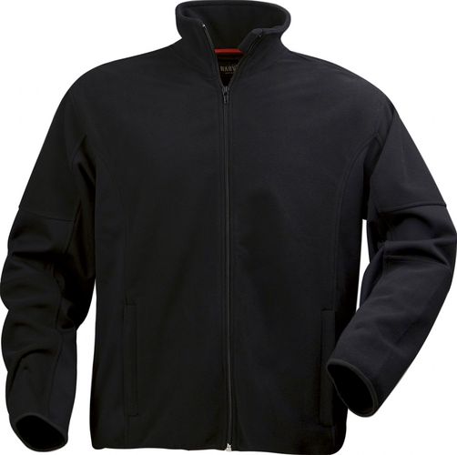 Куртка флисовая мужская Lancaster, черная (артикул 6567.30) оптом — Проект 111