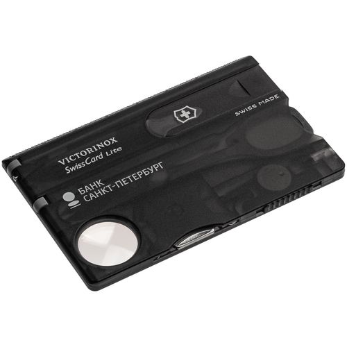 Набор инструментов SwissCard Lite, черный