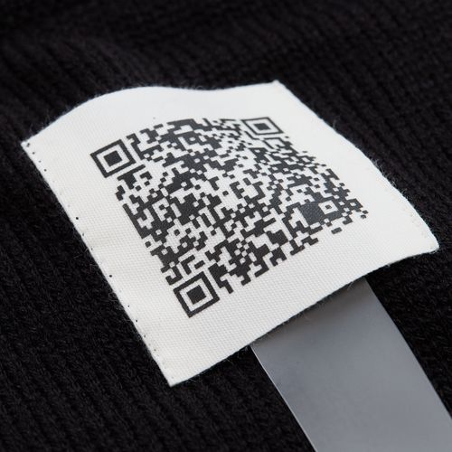 Лейбл хлопковый Doni, L, беленый