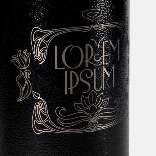 Термос Helg, черный