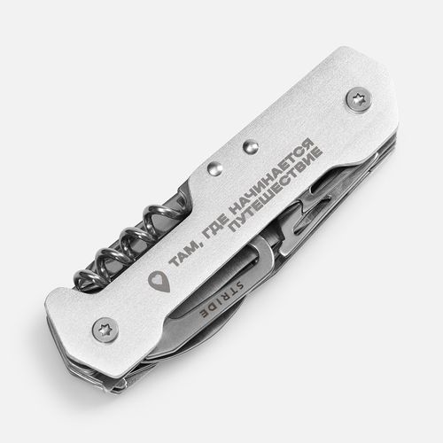 Туристический нож Liten Halp, серебристый
