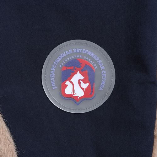 Лейбл из ПВХ Dzeta Round, L, прозрачный