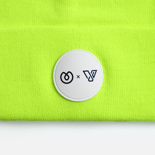 Шапка Urban Flow, салатовый неон