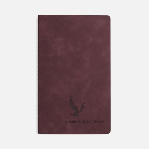 Блокнот Luba, бордовый