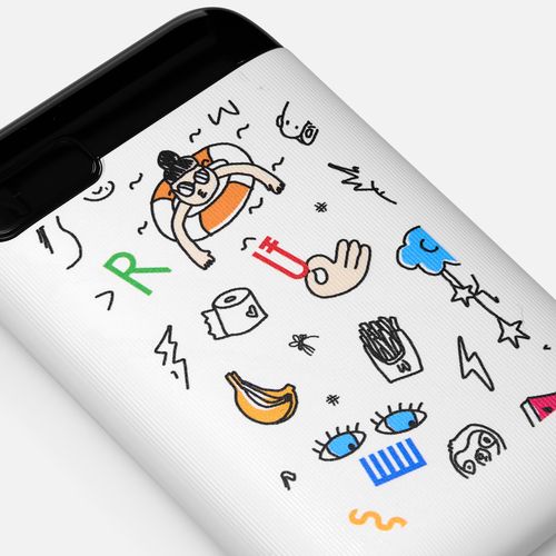 Внешний аккумулятор Fast Trick с Type-C, 5000 мАч, белый