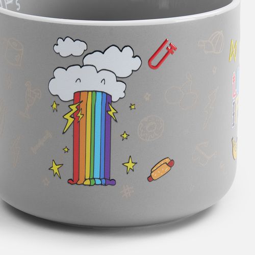 Чашка Fusion, ver.2, серая