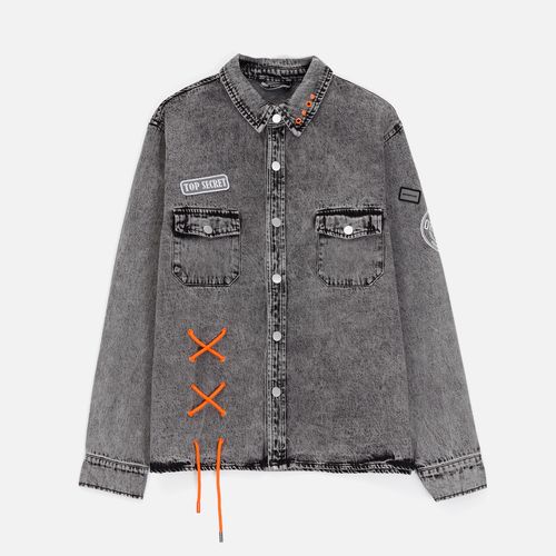 Заклепка Rivet, S, оранжевый неон