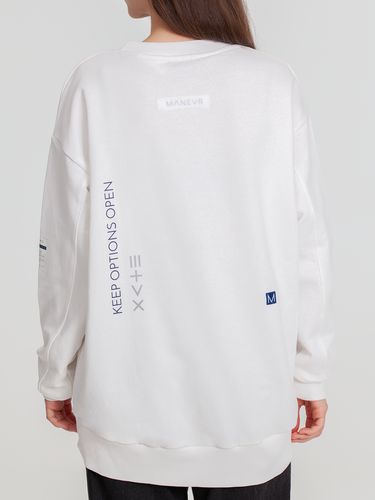 Свитшот унисекс Kosmos 2.0, кремовый