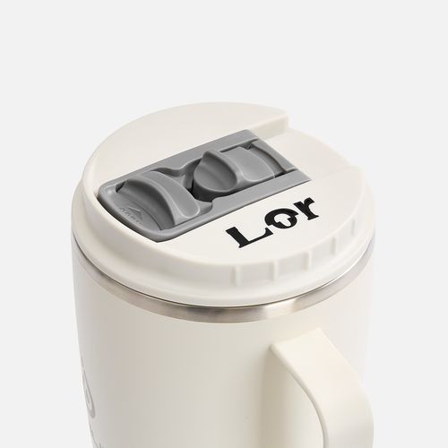 Термостакан Kasumigaoka, белый (молочный)