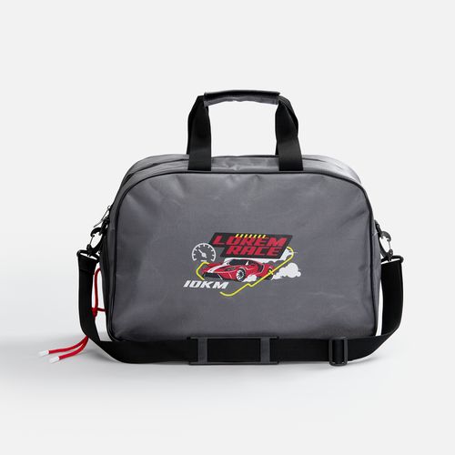 Спортивная сумка Atlantes, синяя с черным