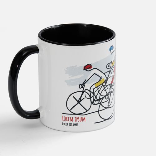 Кружка Promo Plus для сублимационной печати, серая