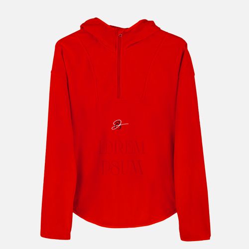 Анорак флисовый унисекс Fliska, красный