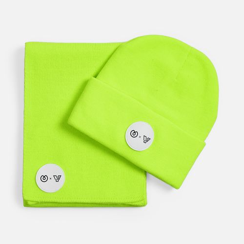 Шапка Urban Flow, салатовый неон