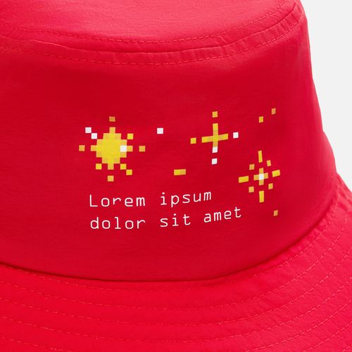 Панама Pana Vista, красная