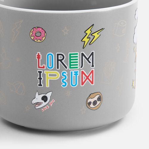 Чашка Fusion, ver.2, серая