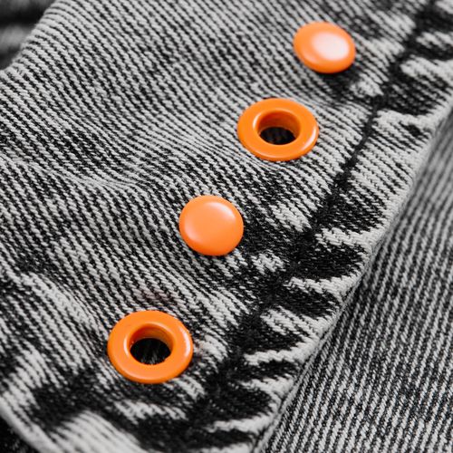 Заклепка Rivet, S, оранжевый неон