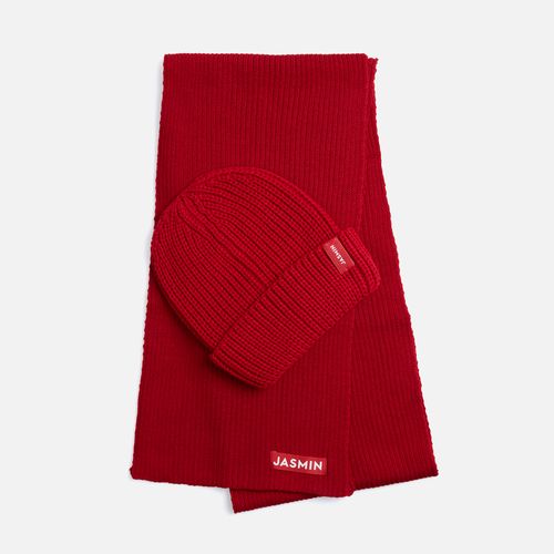 Лейбл тканевый Epsilon, XS, красный