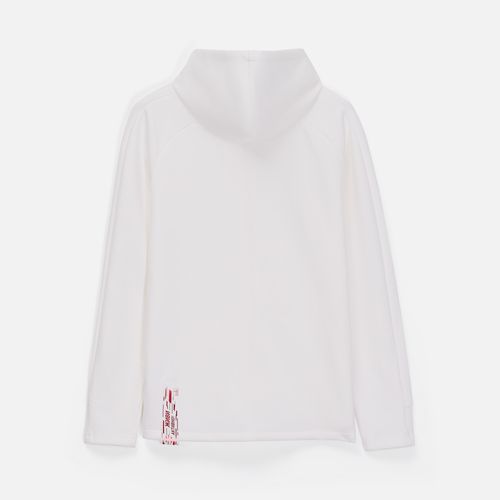 Куртка с капюшоном унисекс Begi, молочно-белая