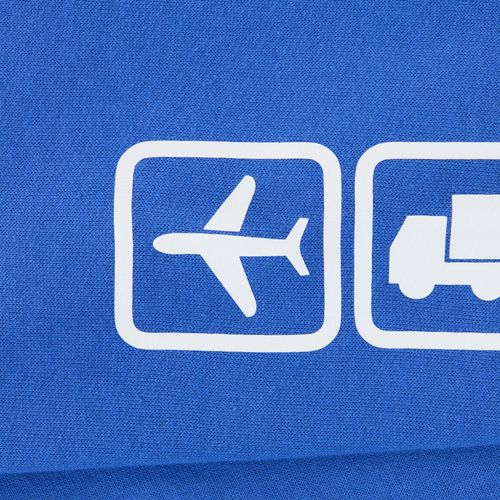 Толстовка с капюшоном Slam 320, ярко-синяя