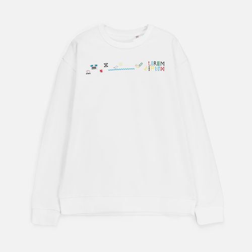 Свитшот унисекс Columbia, белый