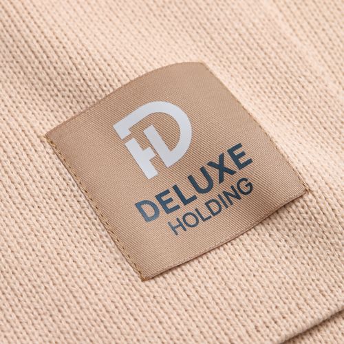 Лейбл тканевый Epsilon, L, бежевый