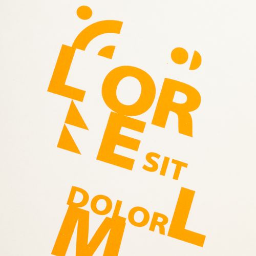 Блокнот Luba, оранжевый