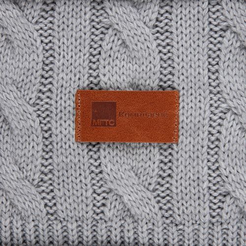 Лейбл кожаный Tuken, S, горчичный