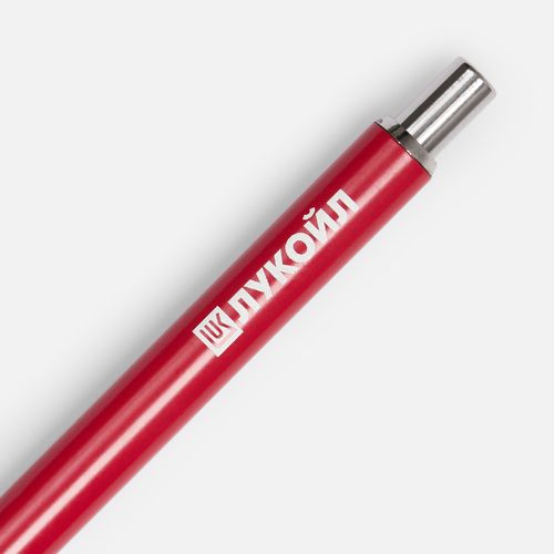 Ручка шариковая Slim Beam, красная