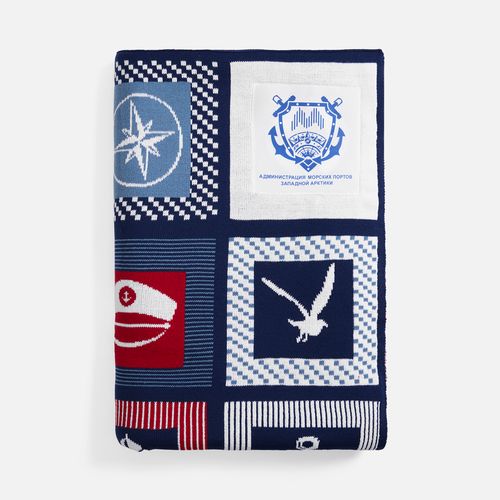 Плед Industry, морской