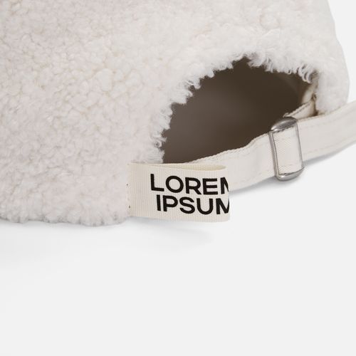 Бейсболка Oblako, утепленная, серая