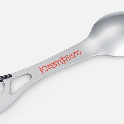 Походный столовый прибор Twin Win, стальной