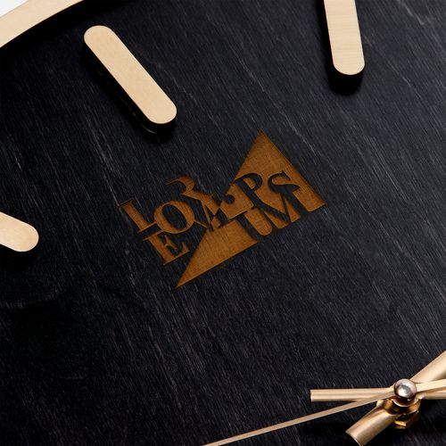 Часы Timefolio, черные