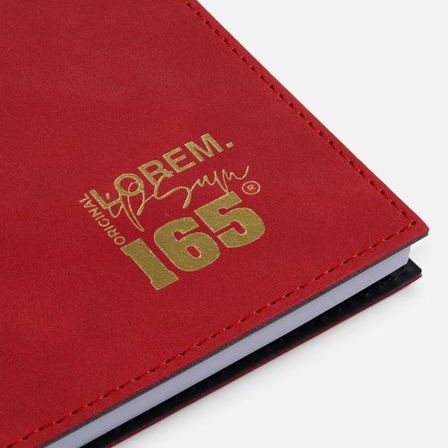 Ежедневник Notera Maxi, недатированный, красный