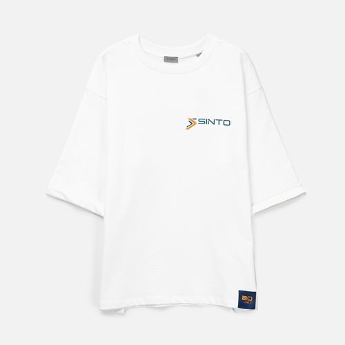 Лейбл тканевый Epsilon, L, темно-синий