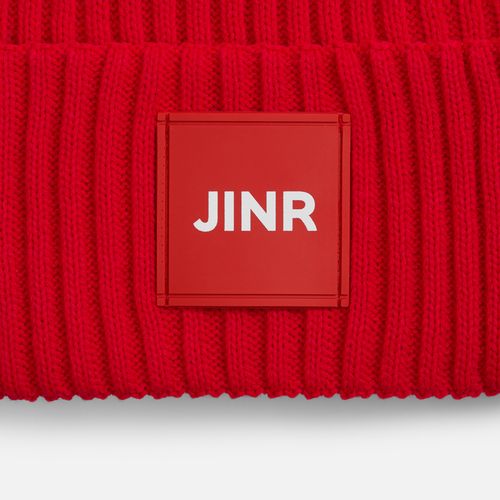 Лейбл из ПВХ Dzeta, L, красный