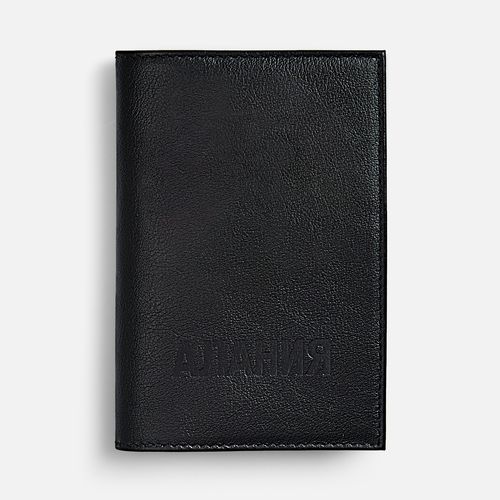 Обложка для паспорта Top, черная